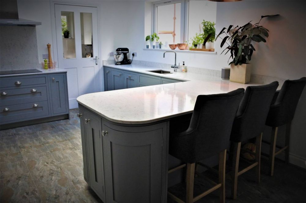 Regent Shaker Painted Inframe Solid Oak